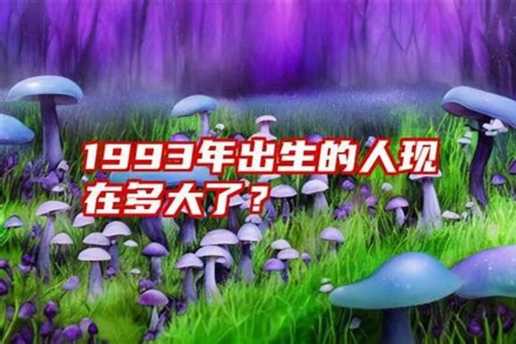 1993年立冬出生现在多大了