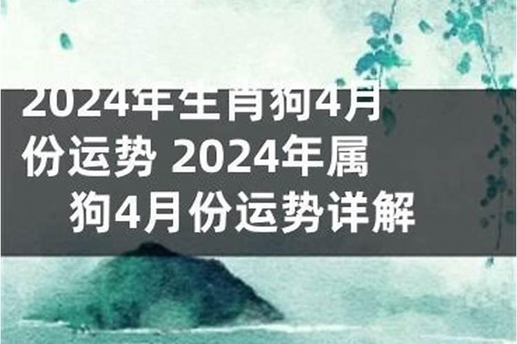 2023年4月属狗人的运势如何