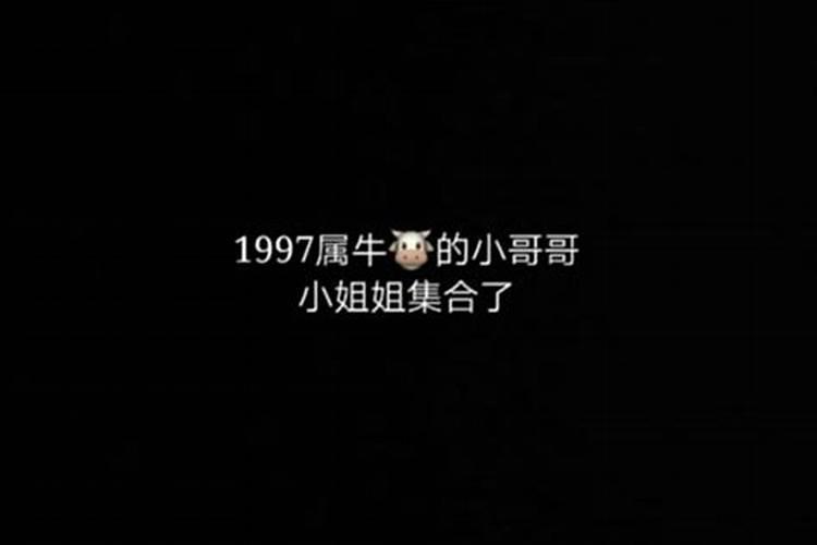 1997年十月初一出生的