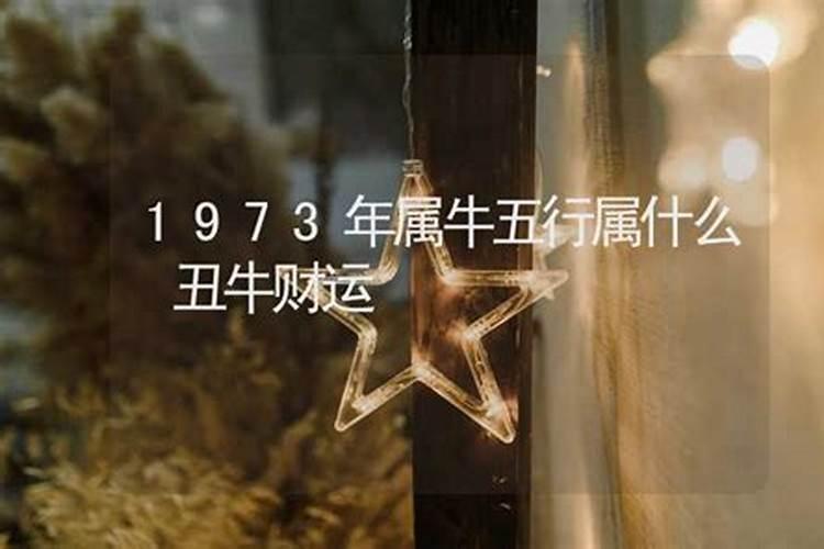 1973年属牛的五行是什么命是什么