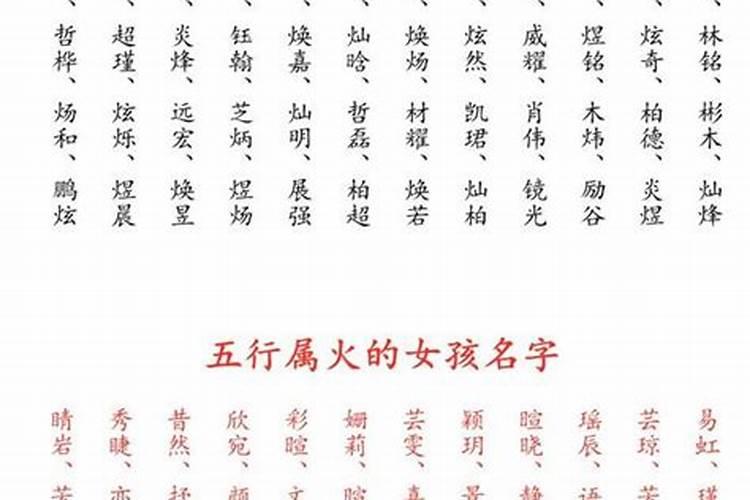 五行属木属火的男孩子名字