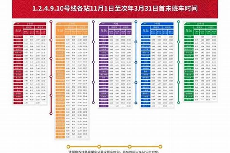 春节期间贵阳地铁运行时间