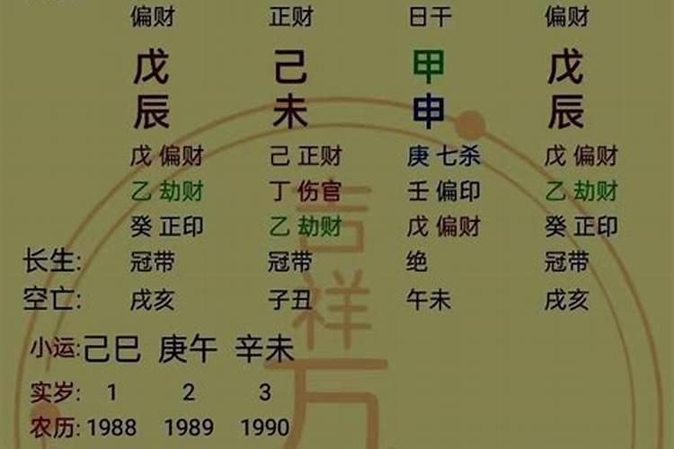 八字财星看财富等级