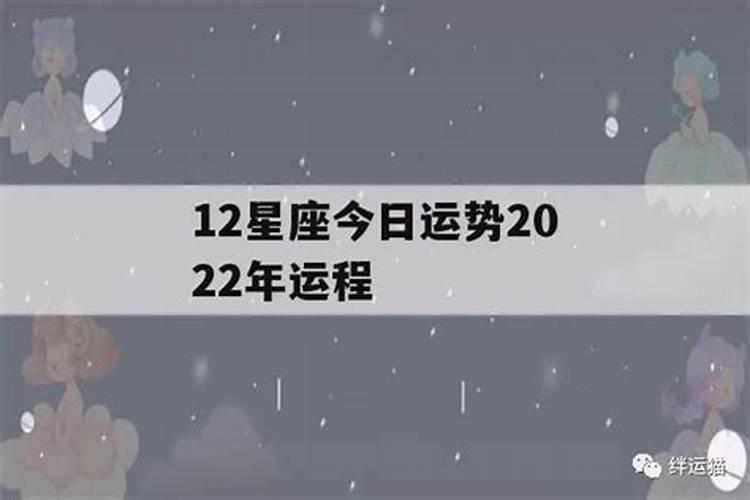 2022十二星座的全年运势