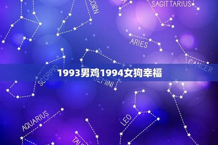 1993年的女鸡和1994年的男狗相配吗