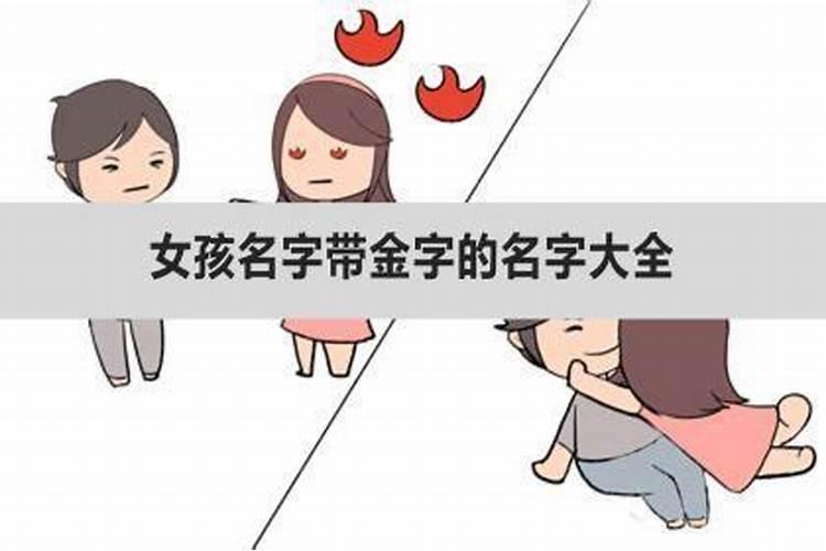 金字旁的字取名女孩带寓意