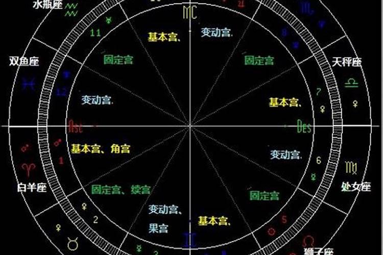 怎么看自己星座十二宫