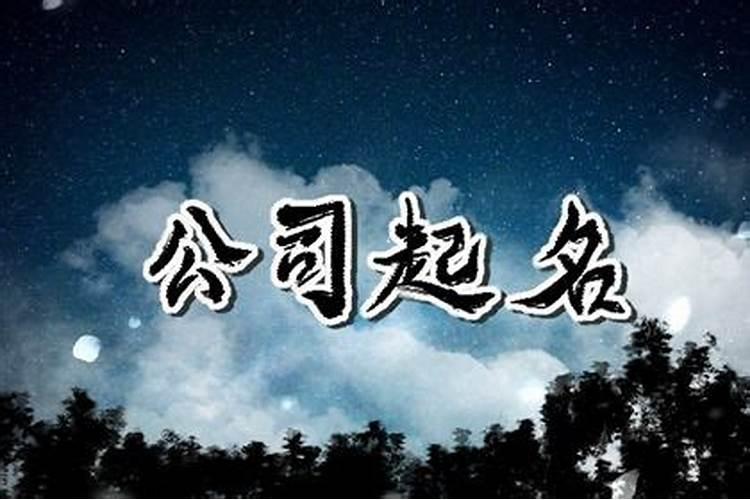 带来财运的公司名字