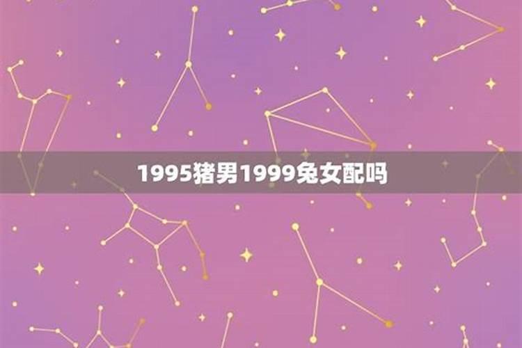 1995年属猪和1999年属兔的婚姻怎么样