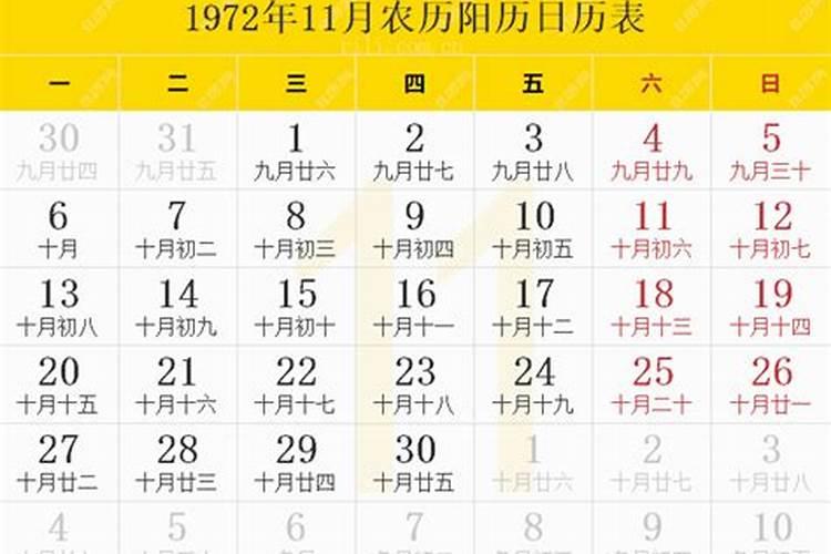 1972年11月26日阳历是什么星座