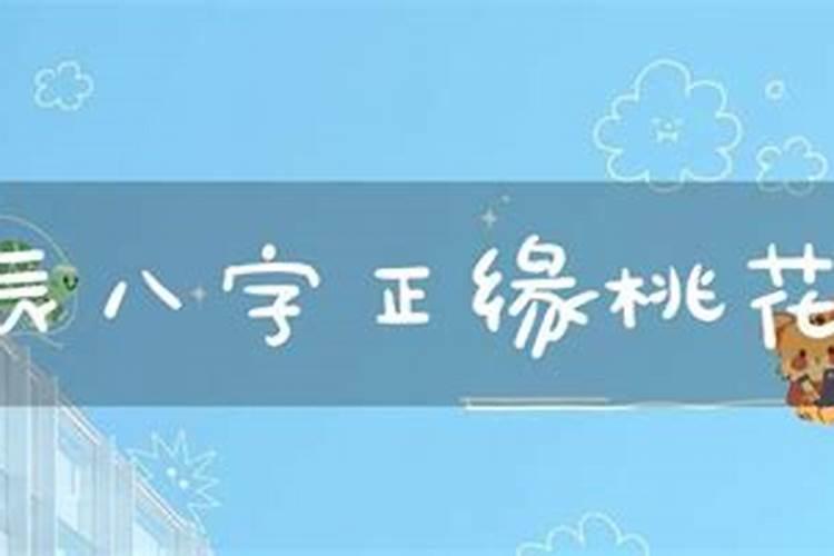 八字里正缘桃花指的是什么意思