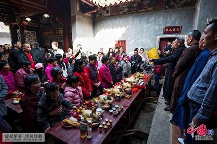 正月十五农村祭祖时间