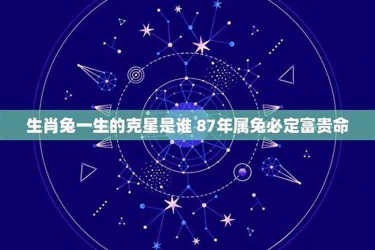 生肖兔一生的克星是谁