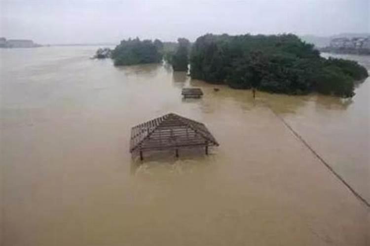 梦到下大雨把房子给漏水了