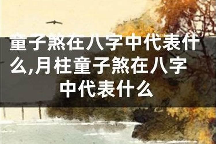 八字中童子煞代表什么