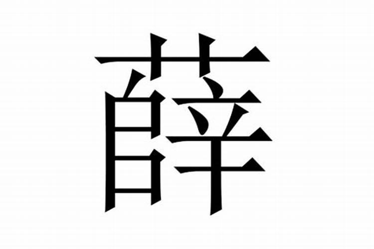 姓薛的男孩子的名字