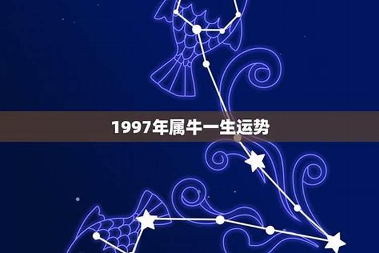 1997年出生的一生运程