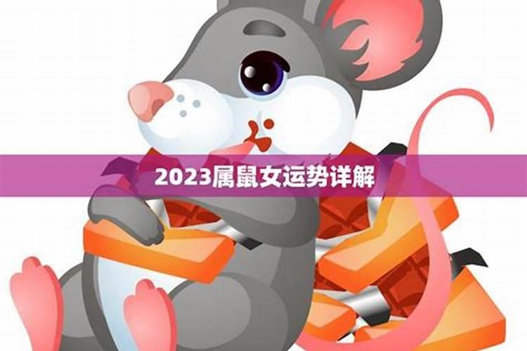 2023属鼠女的运势