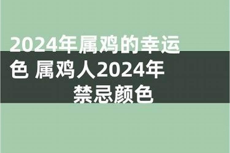 2023年属鸡禁忌颜色