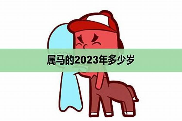 2002属马2023年多少岁