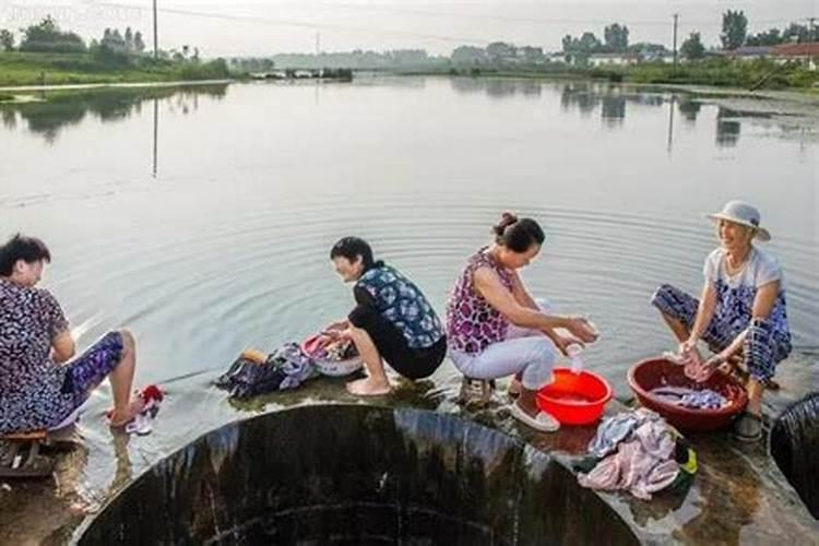 梦见河边洗菜