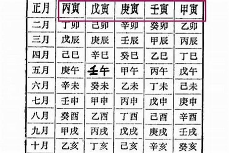 八字庚午是什么意思