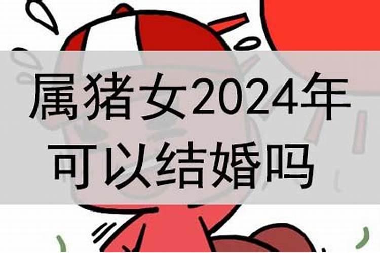 属猪的女生今年可以结婚吗