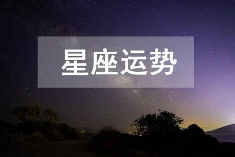 11月下半月星座运势