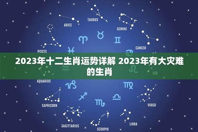 2023年十二星座运势详解(最新完整版)2023