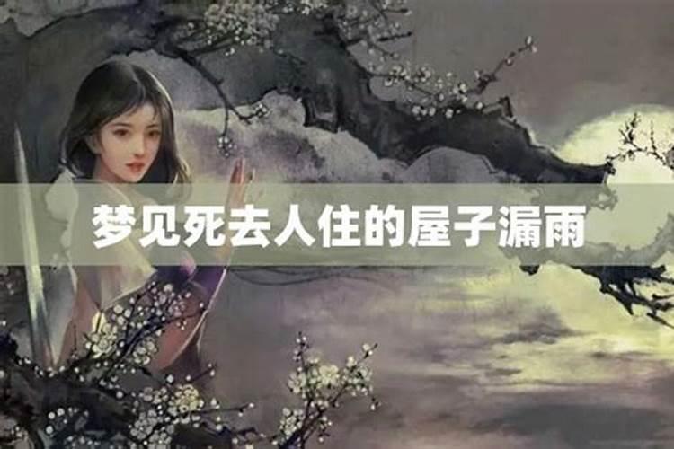 梦见老家的房子漏雨