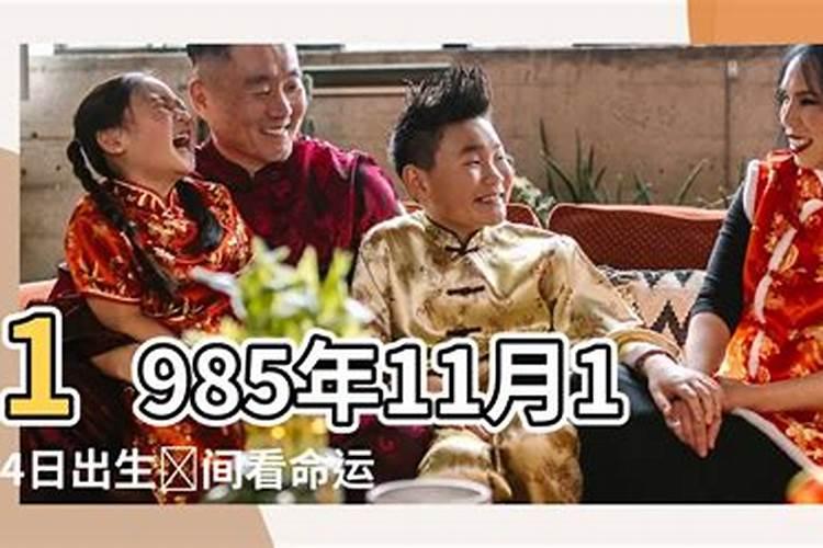 1985年生人是什么命