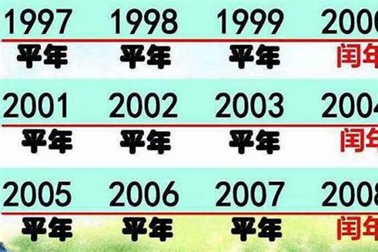 2008年农历是闰年吗