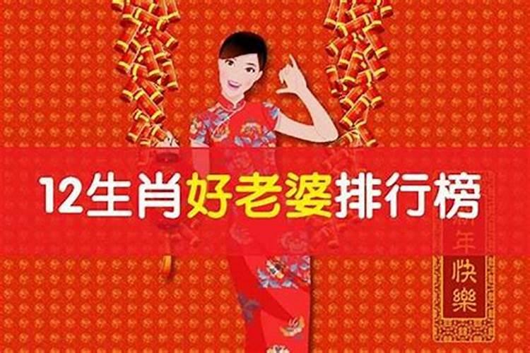 12生肖好老婆分数排行榜图片