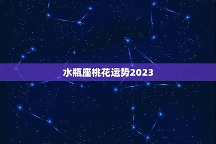 2021年水瓶座桃花感情运势