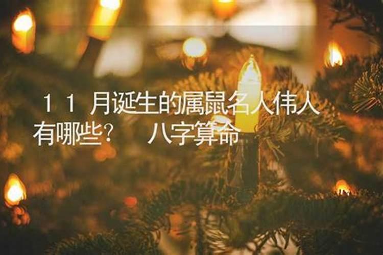 属鼠的世界名人伟人有哪些