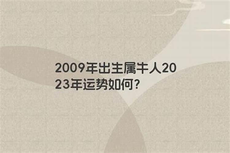 2009年出生的命运