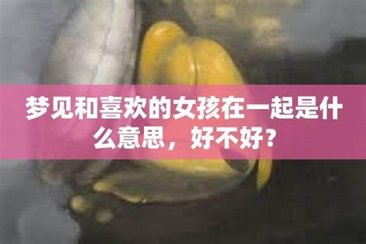 梦见和喜欢的女生在一起了很开心的事情