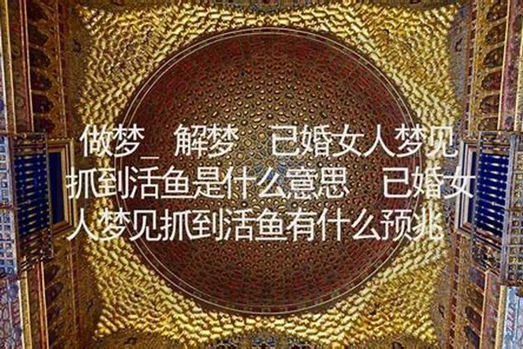 梦见老公捉了几条鱼