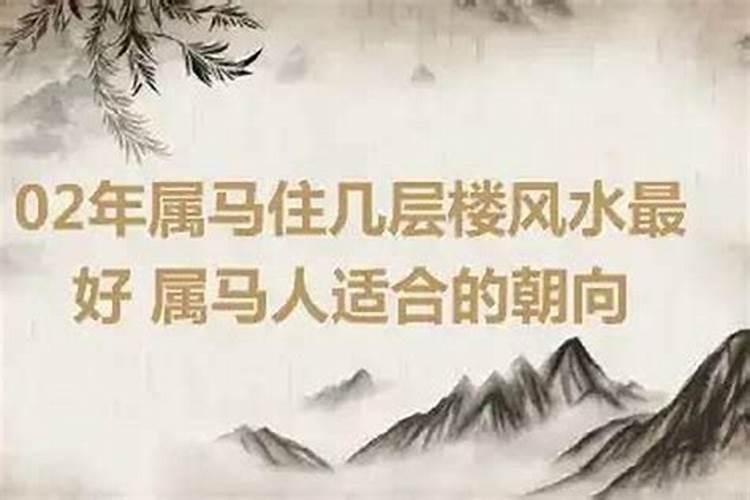 属马的买房买几层楼比较好