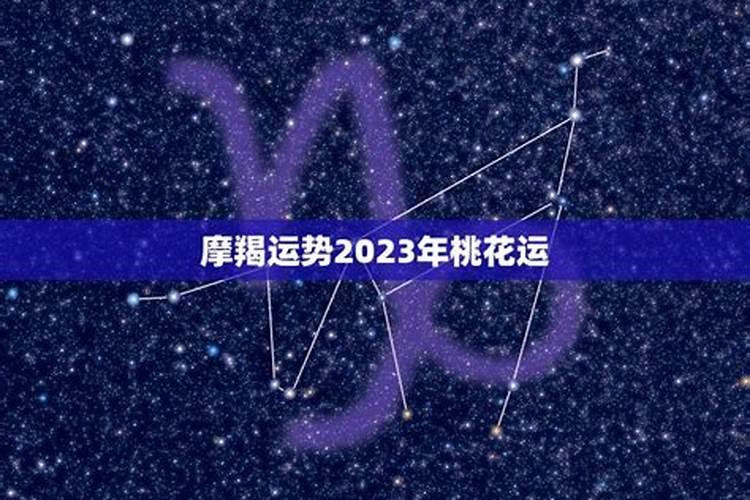 摩羯座桃花运势2022