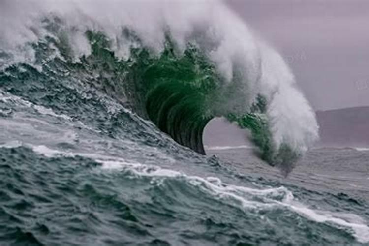 梦见狂风大浪的大海