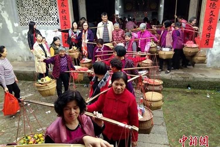 江门冬至祭祖