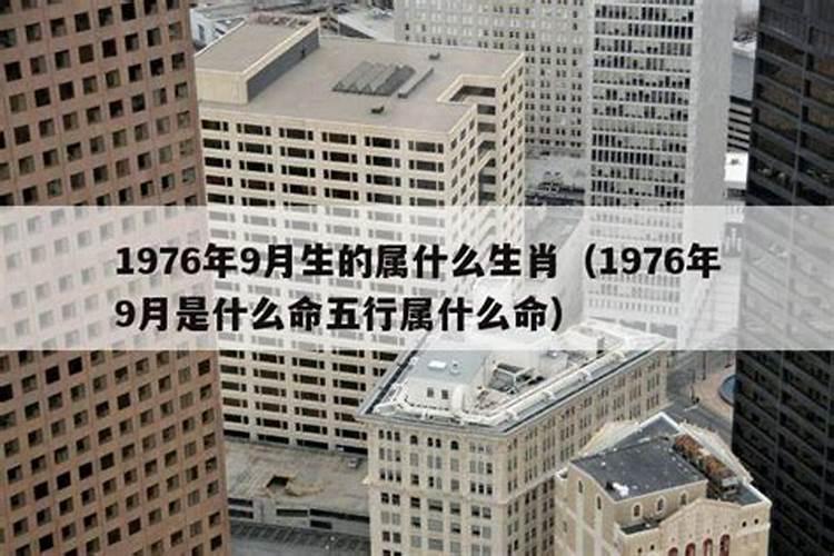 1976年9月11什么运势如何