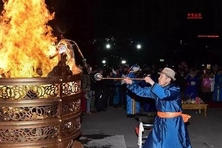 内蒙小年祭祀