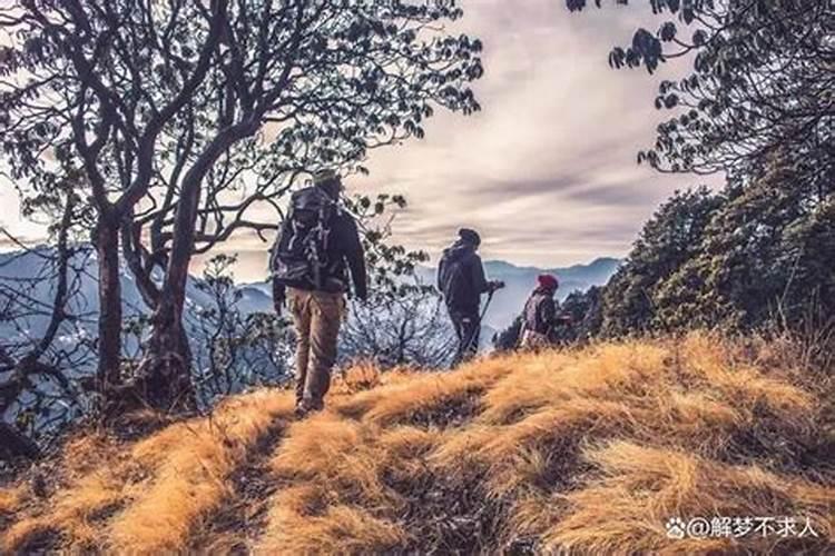 梦见和爱人一起爬山