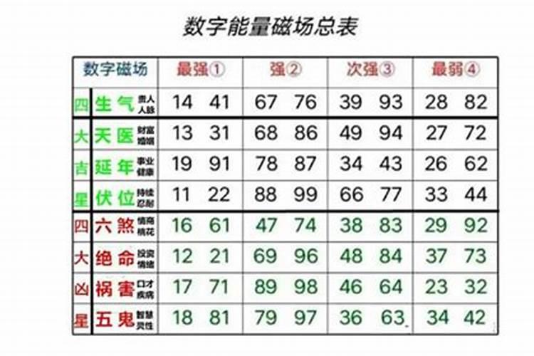 数字能量命理报告