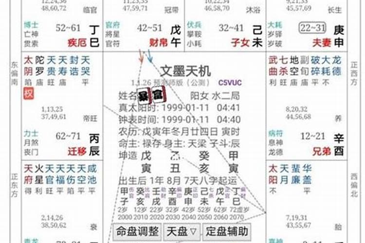 八字和紫薇结果不太一样