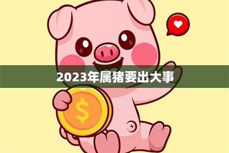 2023年猪运势及运程每月运程