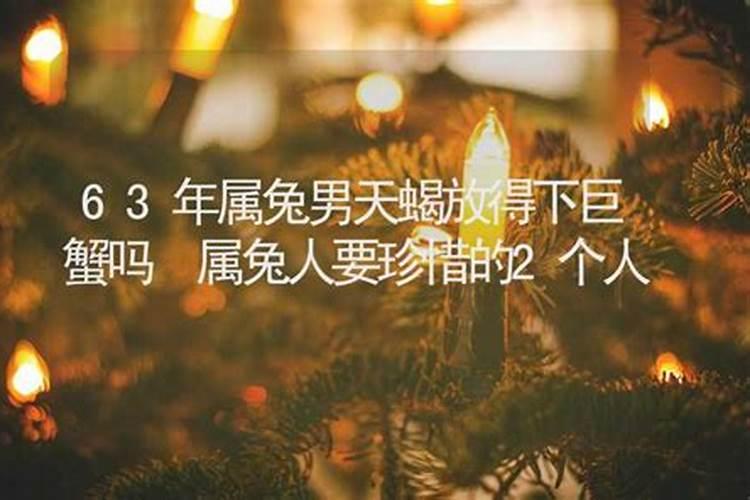 属兔人要珍惜的2个人