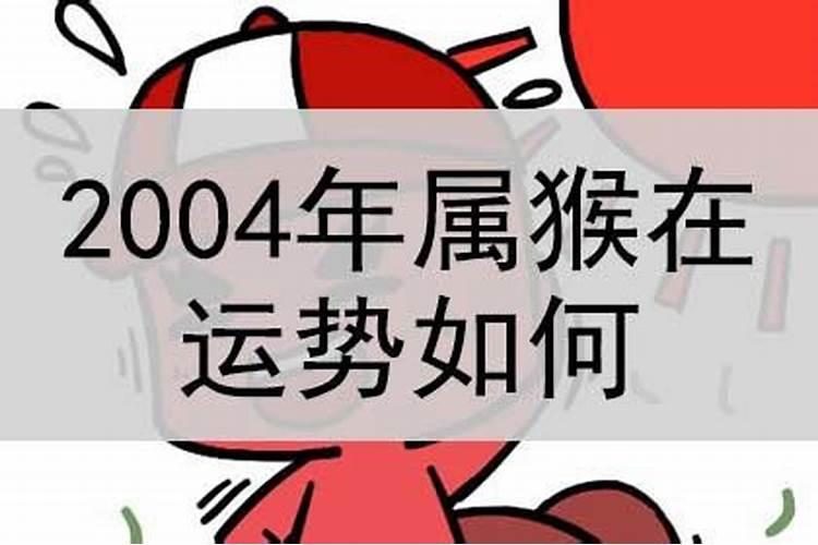 2004年属猴的运势怎么样